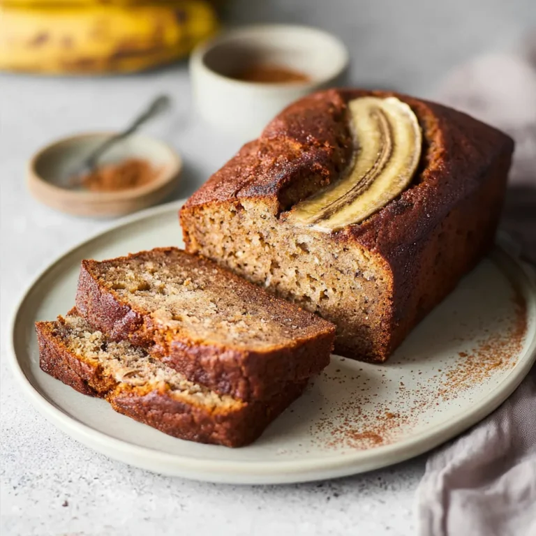 Eggless Banana Bread FI