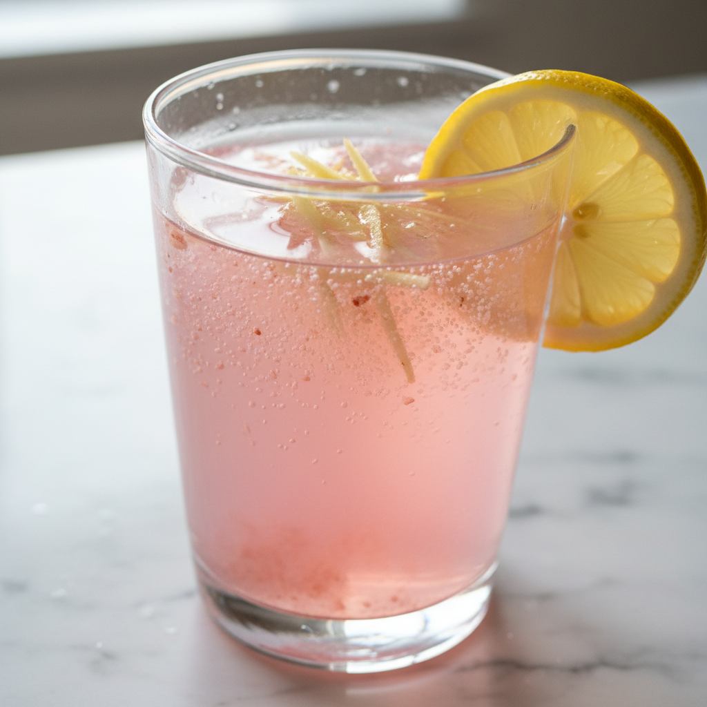 Japanese Pink Salt Recipe for Morning Detox Water — Hero