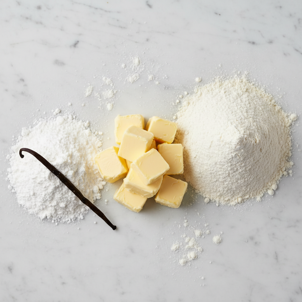 Shortbread Cookies Recipe: The Ultimate Guide to Perfect Buttery Cookies — Ingredients