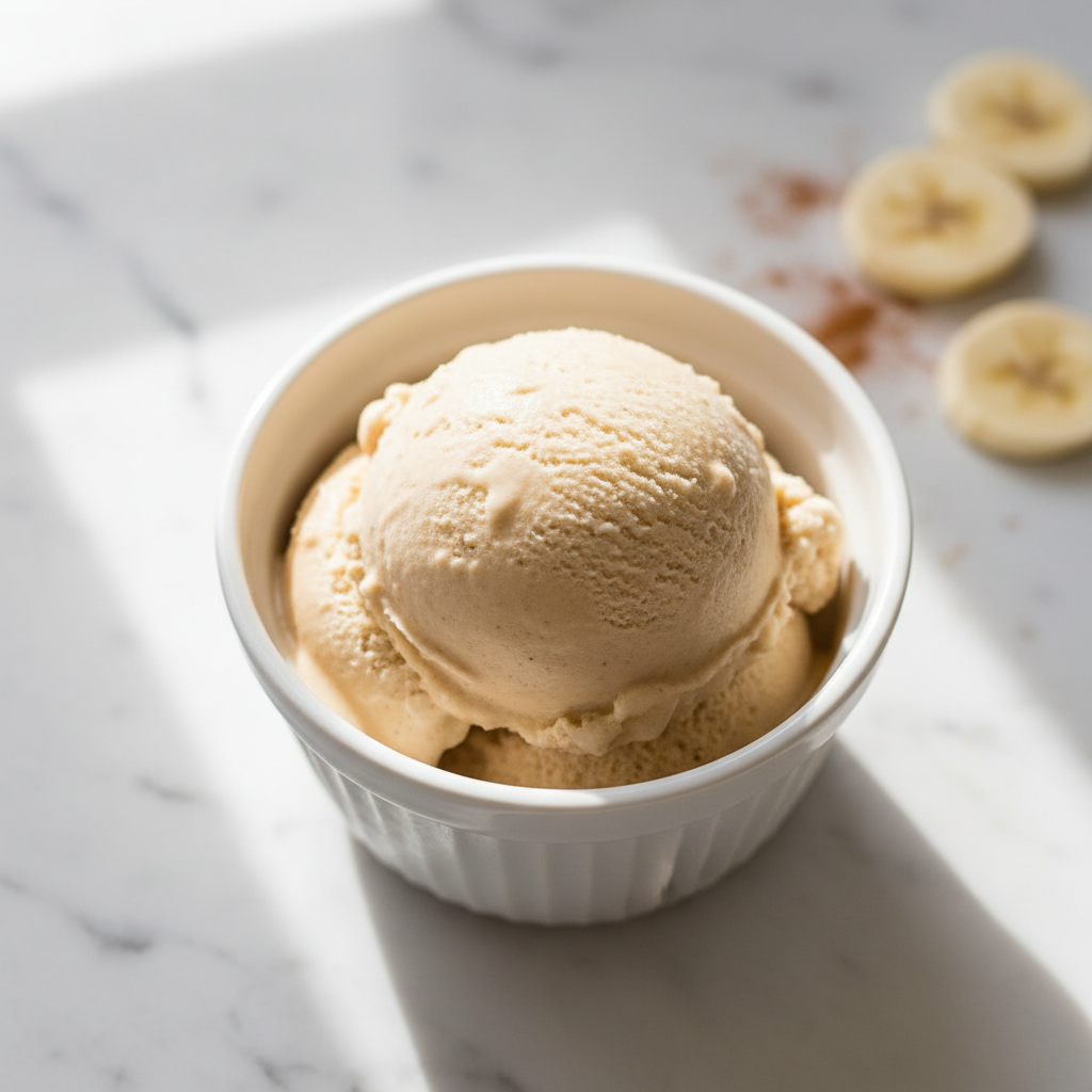 No Egg Banana Ice Cream Recipe: Creamy, Eggless Banana Ice Cream You Can Make at Home — Hero