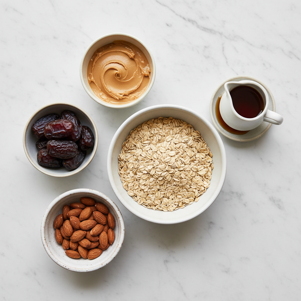 Easy, Chewy egg-free granola bars: a 5-Ingredient Allergy-Friendly Recipe — Ingredients