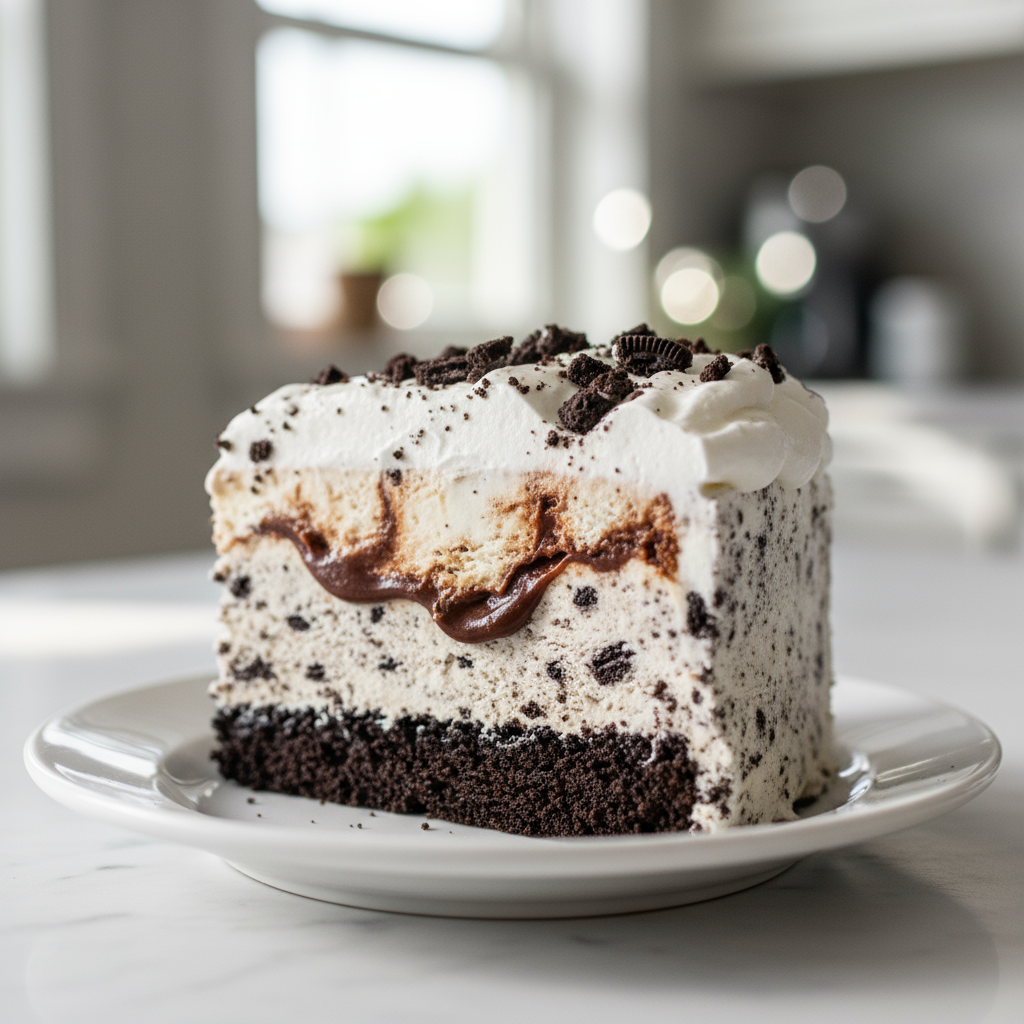 Simple, Customizable oreo and cake ice cream for Summer Parties — Hero