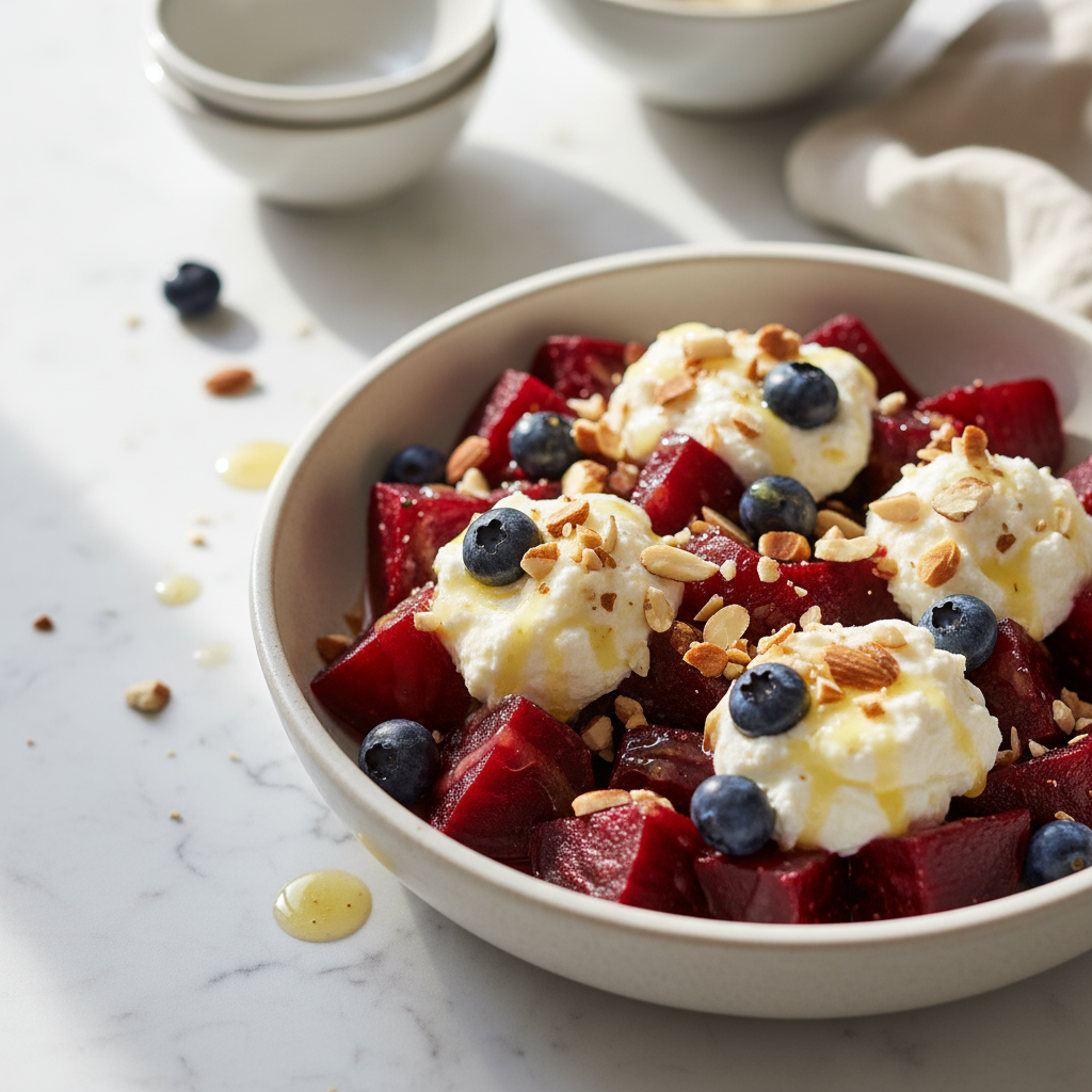 Roasted Beet Garlic Whipped Ricotta: A Vibrant Appetizer to Brighten Any Table — Hero