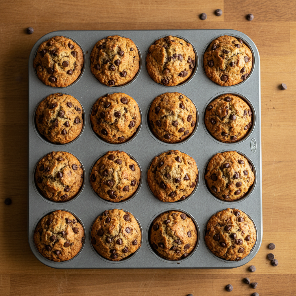 Eggless muffin: Soft, Moist Dairy-Free Chocolate Chip Muffins — Elsie Marlow's Pantry-Friendly Method — Hero